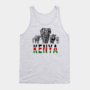 Africa's Big 5 for Kenyans Tank Top